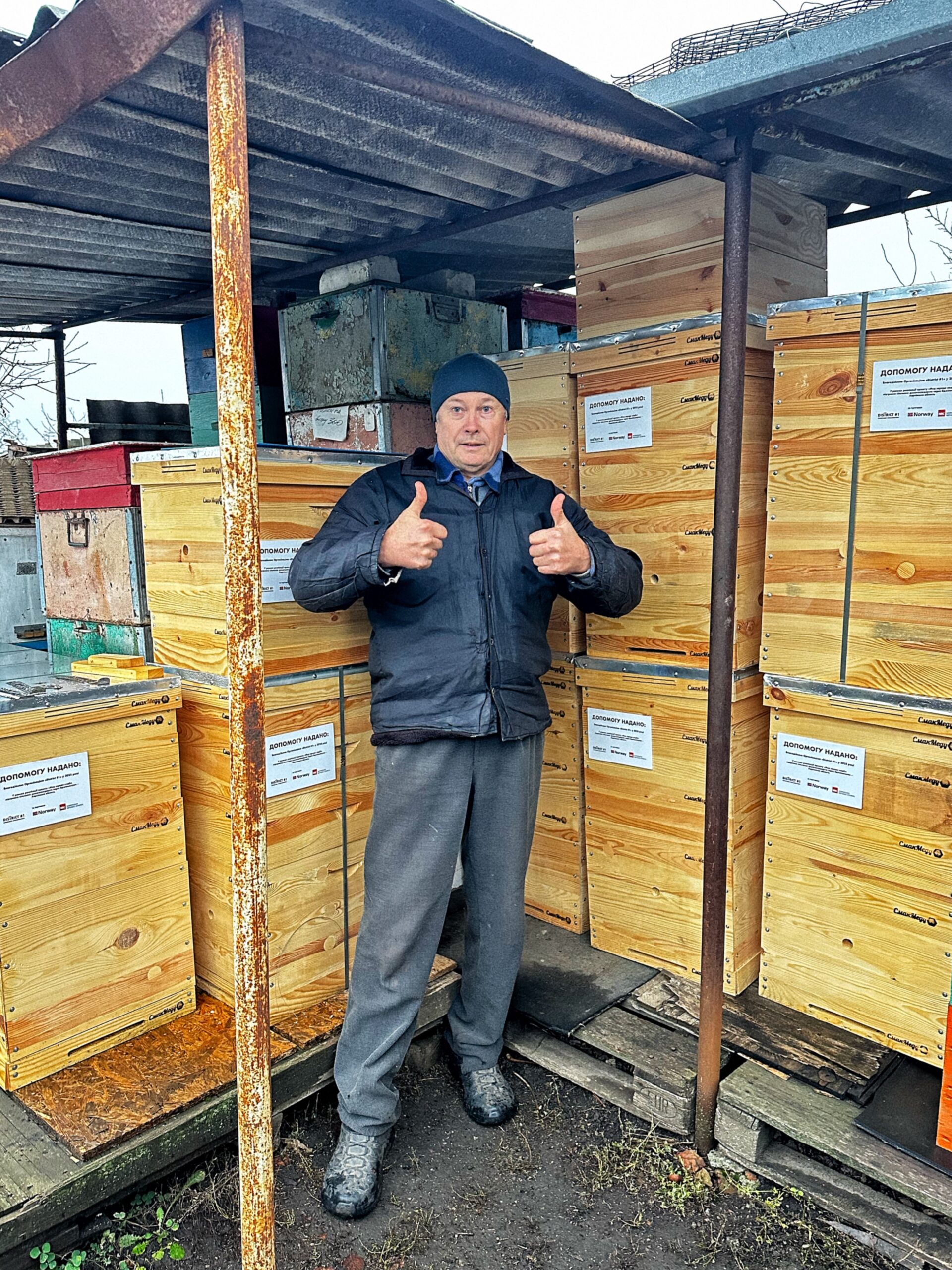 Відновлення бджільництва на Харківщині